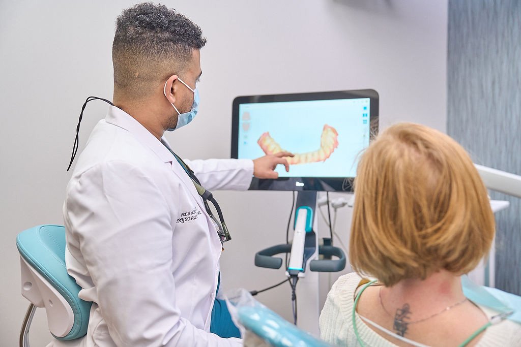 Doctor explaining procedure to patient