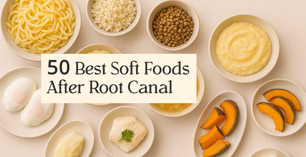 Best 50 Soft Foods to Eat After Root Canal for Fast Healing 