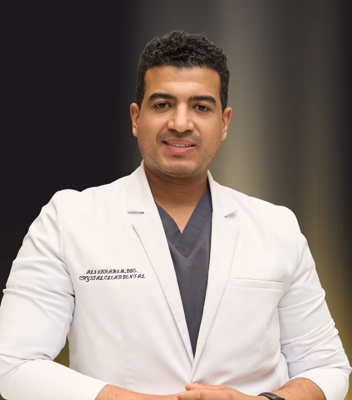Dr Ali Ibrahim dentist in San Antonio founder of Crystal Clear Dental